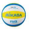 Piłka siatkowa Mikasa VS160W żółto-niebieska rozmiar 4