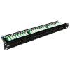 Patch panel A-LAN PK033 (1U; 19"; kat. 5e; UTP; 48xRJ-45)