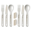Sztućce turystyczne Sea to Summit Detour SL Steel Cutlery Set 2P