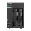 NAS Asustor AS6702T Lockerstor 2 Gen2; Tower; 2x (3.5" SATA HDD/ 2.5" SSD); Intel Celeron N5105; 4GB DDR4 SODIMM (max. 16GB), 2x 5Gb, 4x M.2 2280 NVMe