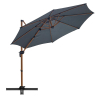 Parasol ogrodowy ROMA S antracyt
