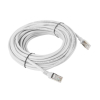 Kabel Lanberg PCF5-10CC-1000-S (RJ45 - RJ45 ; 10m; kolor szary)