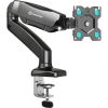 ONKRON G80-B Uchwyt biurkowy obrotowo-nachylny do monitora 13"-32" maks 8 kg, z obracaniem, czarny