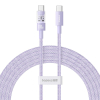 Kabel Baseus Gem Typ C-Typc C 100W 2m (fioletowy)