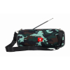 GEMBIRD PRZENOŚNY GŁOŚNIK BLUETOOTH SPK-BT-17-CM FM-RADIO, WBUDOWANY MIKROFON, WZÓR MORO, USB, AUX, MICROSD