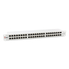 Wyposażenie 19" Patch Panel 48xRJ45 Cat6a FTP 1U 500MHz RAL7035