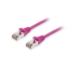 Equip 606810 kabel sieciowy Fioletowy 20 m Cat6a S/FTP (S-STP) Okrągły