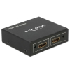 DELOCK HDMI Splitter 1 Eingang -> 2 AusgĂ¤nge 4K