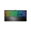 SteelSeries Apex 3 Gaming Keyboard, US Layout, Wired, Black SteelSeries Apex 3  Gaming keyboard IP32 water resistant for protection against spills, Cu