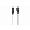 Kabel GEMBIRD CCP-USB2-AMBM-10 (USB 2.0 typu A M - USB 2.0 typu B M; 3m; kolor czarny)