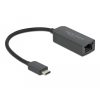 DeLOCK Adapter USB Type-C męski do 2,5 Gigabit LAN kompaktowy