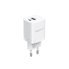 Ładowarka Havit USB-A+USB-C UC30 EU (biały)