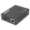 Intellinet 508216 konwerter sieciowy 1000 Mbit/s Czarny