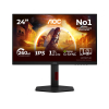AOC G4 24G4ZR/02 monitor komputerowy 60,5 cm (23.8") 1920 x 1080 px Czarny, Czerwony