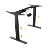 Biurko elektryczne z 2 nogami ICY BOX IB-EW206B-T