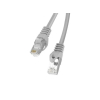 LANBERG PATCHCORD KAT.6 FTP 1M SZARY FLUKE PASSED