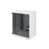 Digitus Szafa sieciowa wisząca 19" 12U rack 540x400, drzwi szyba, szary, niedzielona, niezłożona, 60kg