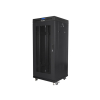 LANBERG SZAFA STOJĄCA RACK 19" 27U 600X600 DRZWI PERFOROWANE LCD CZARNA (FLAT PACK) FF01-6627-23BL