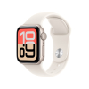 Zegarek Apple Watch SE 3 (2025) GPS 40mm Aluminiowa koperta Starlight z paskiem sportowym S/M - Starlight