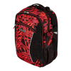 Herlitz Ultimate Graffiti plecak Plecak sportowy Czarny, Czerwony Poliester