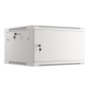 LANBERG SZAFA WISZĄCA RACK 19" 6U 600X600 DRZWI METALOWE SZARA (FLAT PACK) WF01-6606-00S