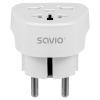 SAVIO ADAPTER PODRÓŻNY GNIAZDO GLOBALNE - WTYK EU AP-06