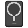 SAVIO POWERBANK 10000 MAH MAGNETYCZNY CZARNY BA-12