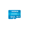 KIOXIA 512GB microSD KIOXIA Exceria (gen 2) UHS I U3 V30 with adapter