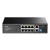 Switch CUDY FS1010PG 8-Port 10/100M PoE+ 120W 2xGbE Uplink
