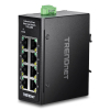 TRENDnet 8-Port Industrial Fast Ethernet DIN-Rail MiniSwitch