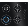 Płyta gazowa Electrolux EGG6407K (4 pola grzejne; kolor czarny) (WYPRZEDAŻ)