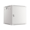 SZAFA INSTALACYJNA RACK WISZĄCA 19" 12U 600X600 SZARA DRZWI METALOWE (FLAT PACK)