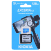 KIOXIA 128GB microSD KIOXIA Exceria (gen 2) UHS I U3 V30 with adapter