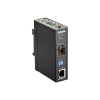 Przemysłowy konwerter mediów SFP/SFP - 1G Ethernet