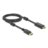 DeLOCK Aktywny DisplayPort 1.2 do kabla HDMI 4K 60 Hz 2 m