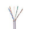 Alantec Kabel U/UTP kat.6, sieciowy, LSOH, Dca 4x2x23 AWG, 1Gb/s (10Gb/s do 55m), 450 MHz, szary, 305m (KIU6LSOH305D)