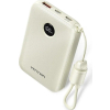 Powerbank Vention 10000mAh 2 x USB-C 1x USB-A z wyświetlaczem 22,5W beżowy