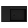 Zlew Camea (79x50) 1B 1D R volcano Black Edition