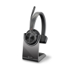 POLY Zestaw słuchawkowy Voyager 4310-M z certyfikatem Microsoft Teams USB-C + adapter BT700 + stacja ładująca