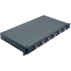 Helos Fiber Optic 19" Splice Box 6 x LC Duplex OM4 Splice Ready Black (375557)