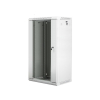 Szafa rack Lanberg WF01-6422-10S (22U; 1080mm / 600mm / 450 mm; wisząca; Szklane; 19''; kolor szary)