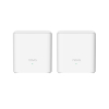 Tenda EX3 (2-pack) Dual-band (2.4 GHz/5 GHz) Wi-Fi 6 (802.11ax) Biały 1 Wewnętrzne
