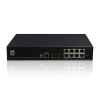 Zarządzalny przełącznik PoE+ LevelOne GB/L2 10-portowy 19" 180 W 1 Gb/s