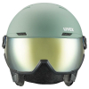 Kask narciarski UVEX Wanted Visor 58-61cm L zielony