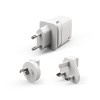 Ładowarka sieciowa podróżna Silicon Power QM16 Boost Charger 20W wtyczki EU/US/UK/AU 1xUSB-A 1xUSB-C