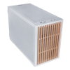 Lian Li B4-mATX Wood Mini Tower Biały, Drewno