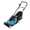 Makita DLM382PM2 kosiarka Bateria Czarny, Niebieski
