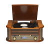 Drewniane centrum muzyczne retro Denver MRD-51 z gramofonem