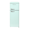 Lodówka Retro Ravanson LKK-210RM 545 x 585 x 1470 mm | 160l | klasa E | miętowy
