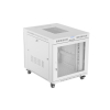 SZAFA INSTALACYJNA RACK STOJĄCA 19" 15U 800X1000 SZARA DRZWI PERFOROWANE LCD LANBERG (FLAT PACK)